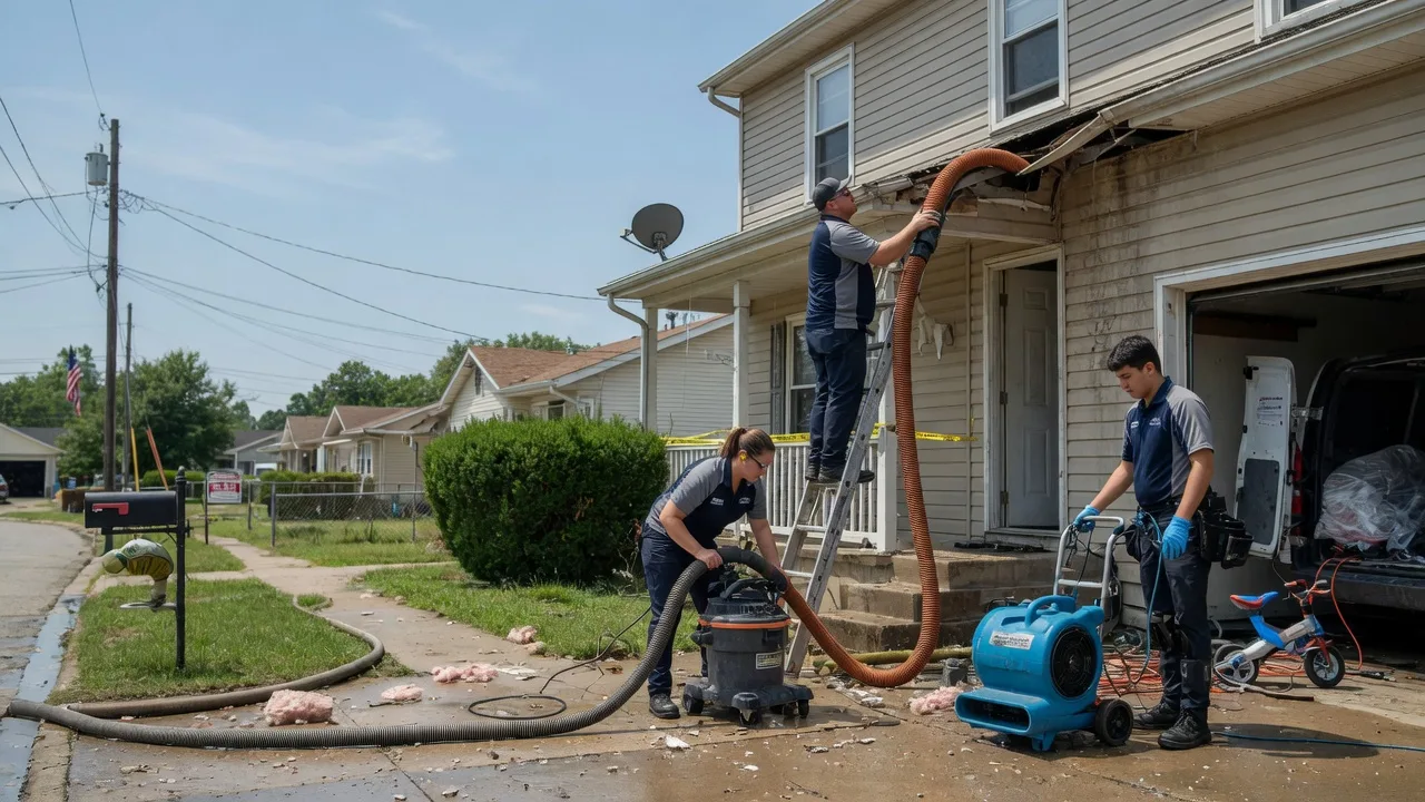 Water Damage Restoration in Fombell, PA near me